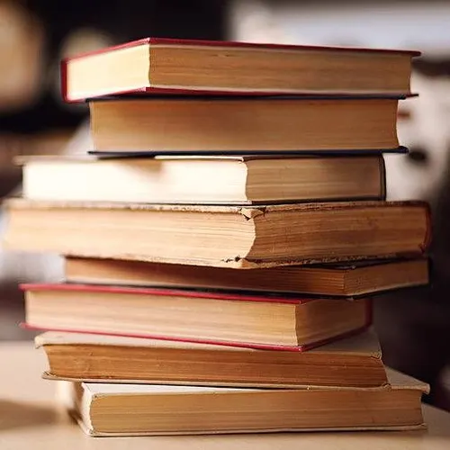 Education illustration with books